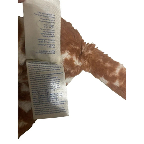 Build A Bear Longhorn Cow Brown & White Spotted Bull Plush With Outfit - Picture 10 of 13